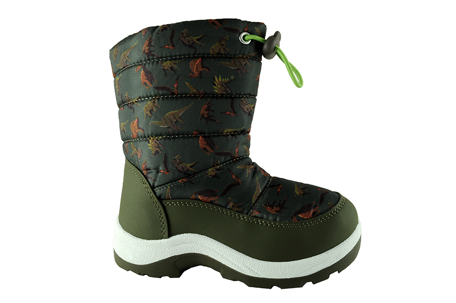 

Śniegowce Dziecięce Buty zimowe Dinozaury R-25