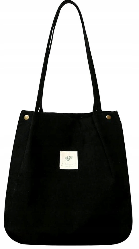 

Torba Miejska Worek Sztruks Pojemna duża Shopper