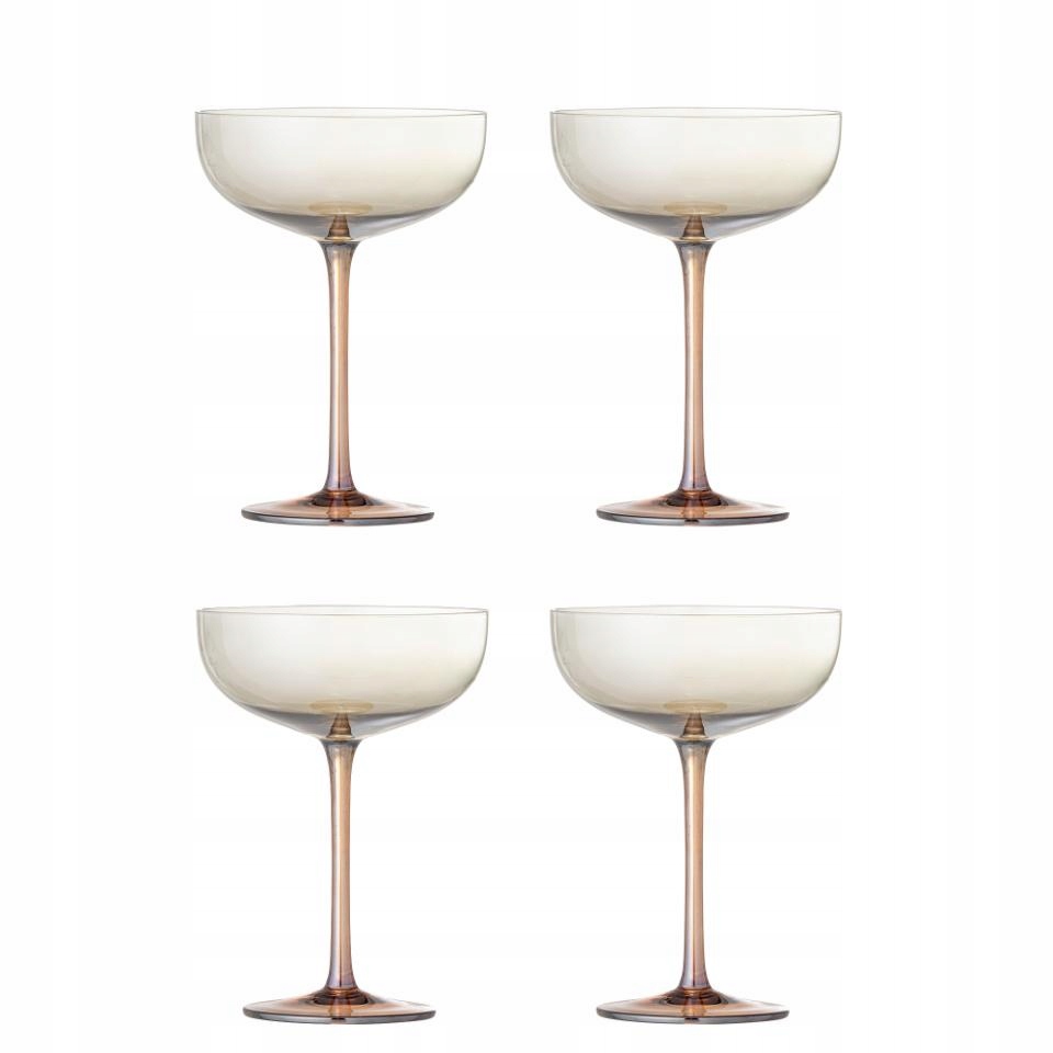 Koktejlové Skleničky Bloomingville Aston 4 Ks Hnědé
