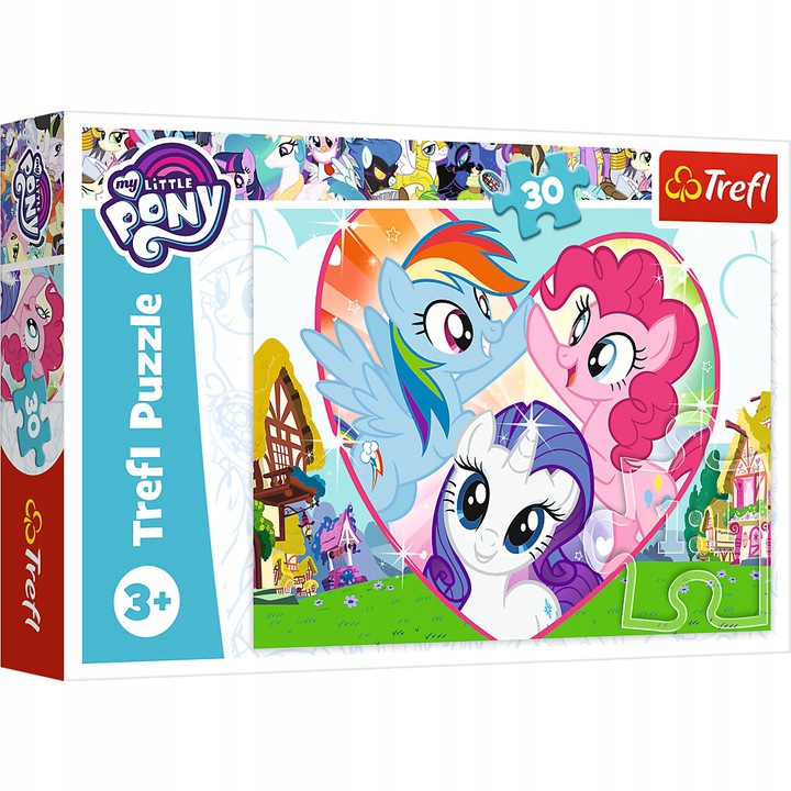

Trefl Puzzle 30 elem.Razem lepiej My Little Pony