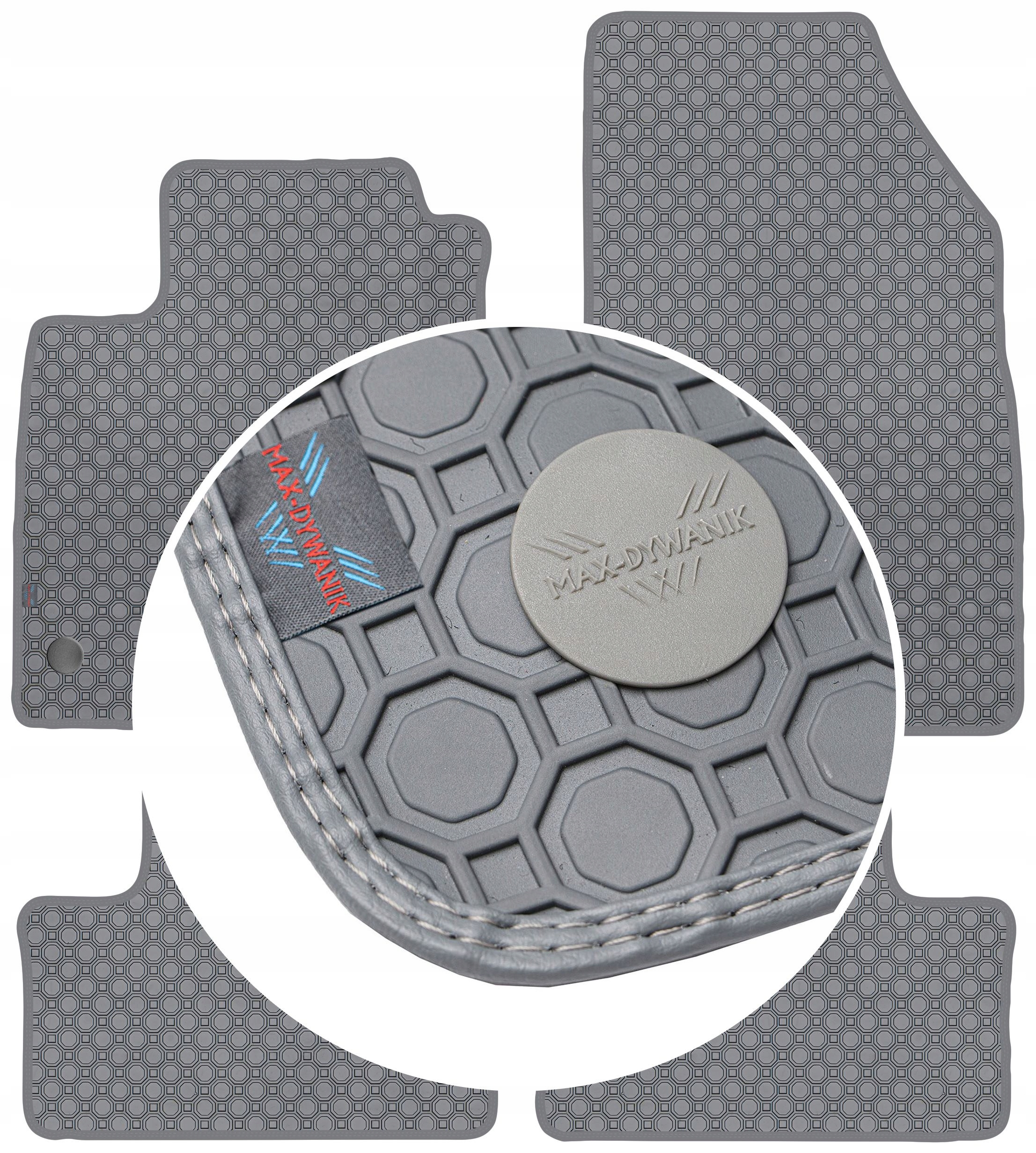 Renault Clio V 2019 Koberce Popielate