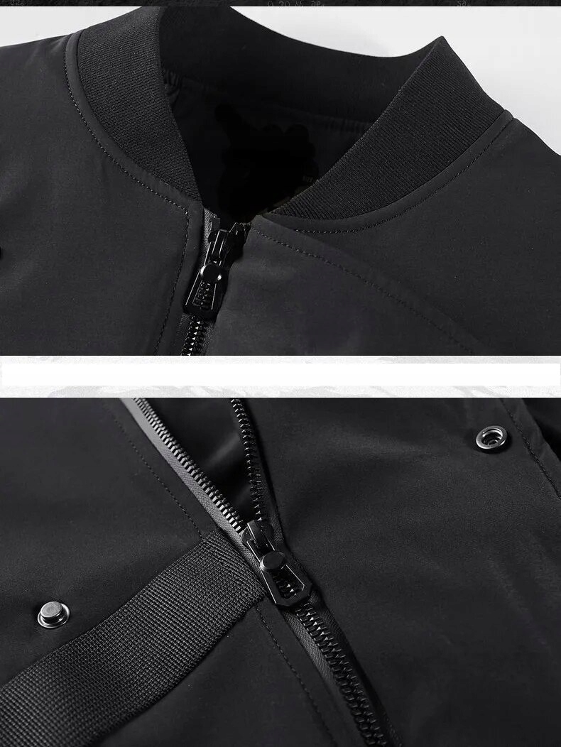 God of Death Bomber Jacket Chest Pocket Techwear M Wzór dominujący orientalny