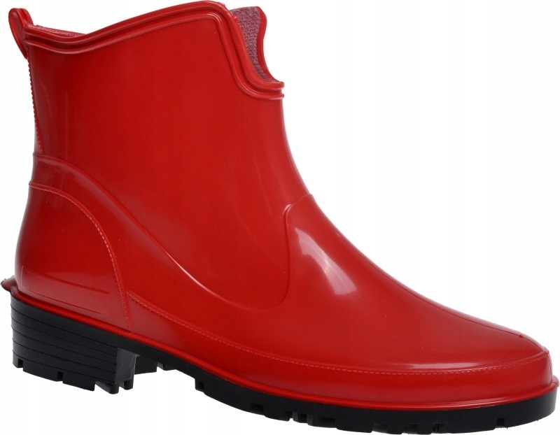 POLSKIE KALOSZE GUMOWCE DAMSKIE czerwony 39