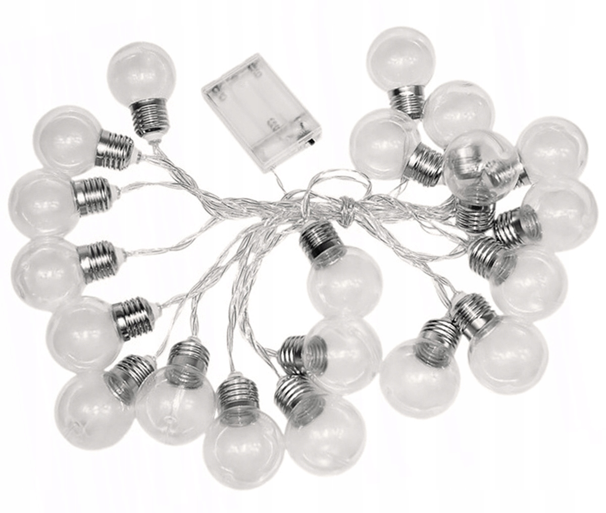 

ZD93 Lampki Girlanda 20x Led Ozdobne Żarówki 3x Aa