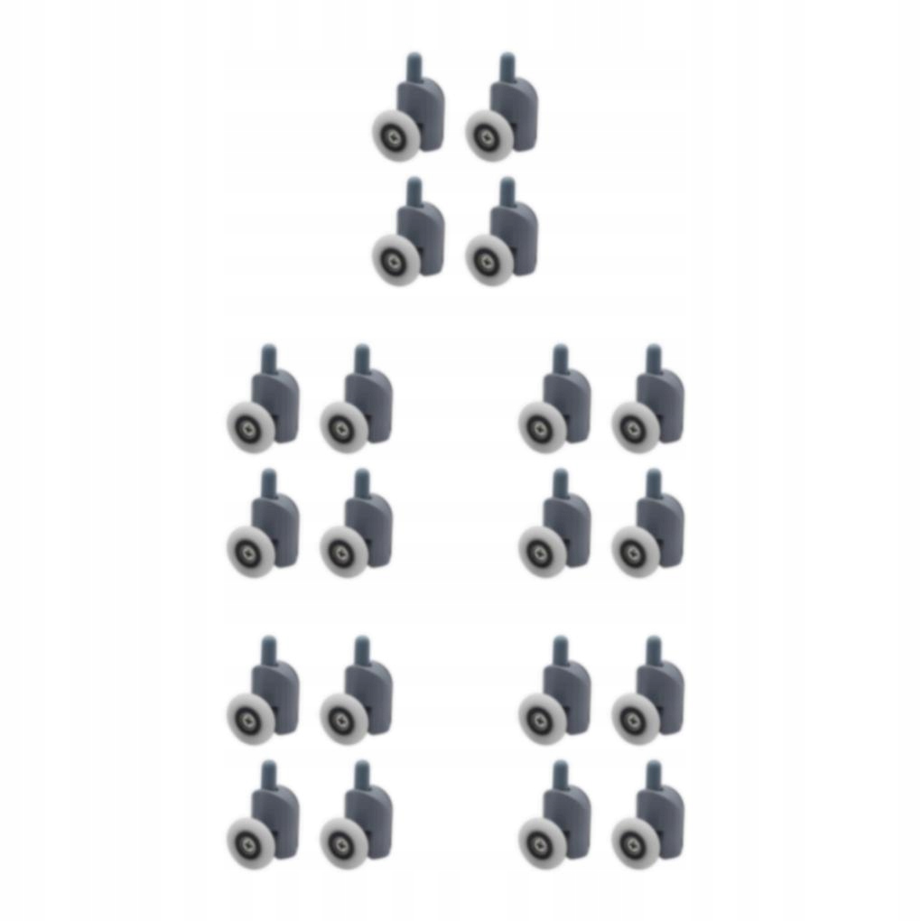 1/2/3/5 Kółka do drzwi prysznicowych Koło