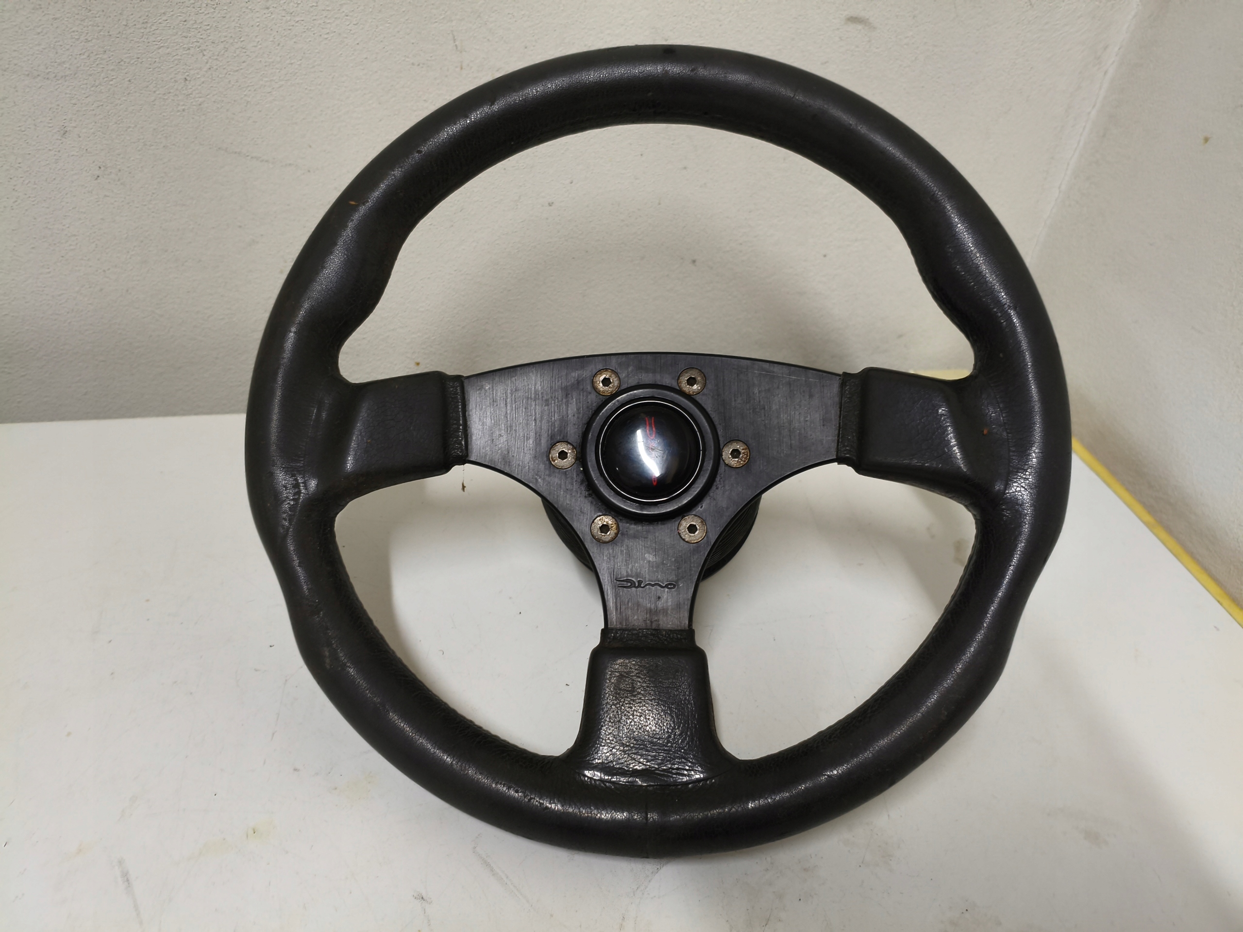 KIEROWNICA SPORTOWA NABA DINO KBA 70172 SKÓRA