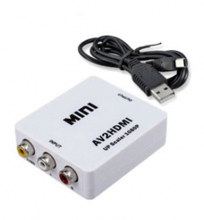 

Adapter AV2HDMI Mini przejściówka z Av do Hdmi