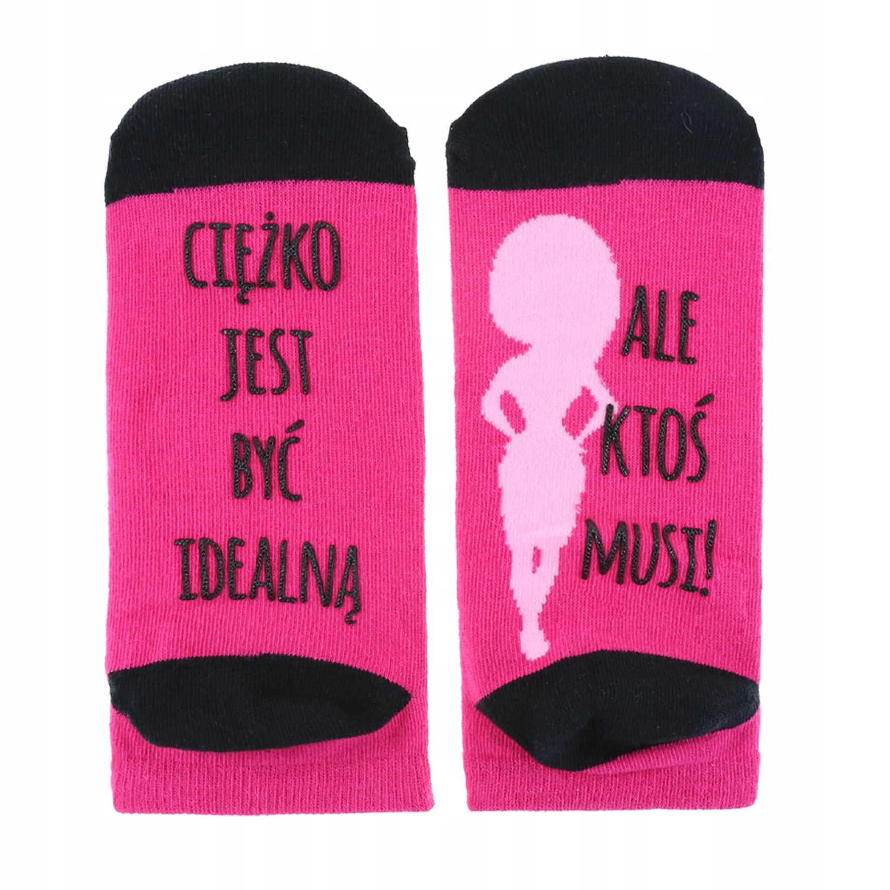 

Skarpetki Damskie Stopki Śmieszny Napis Na Prezent