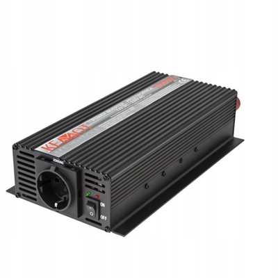 

Przetwornica napięcia 12V na 230V 1000W Kemot 1gn