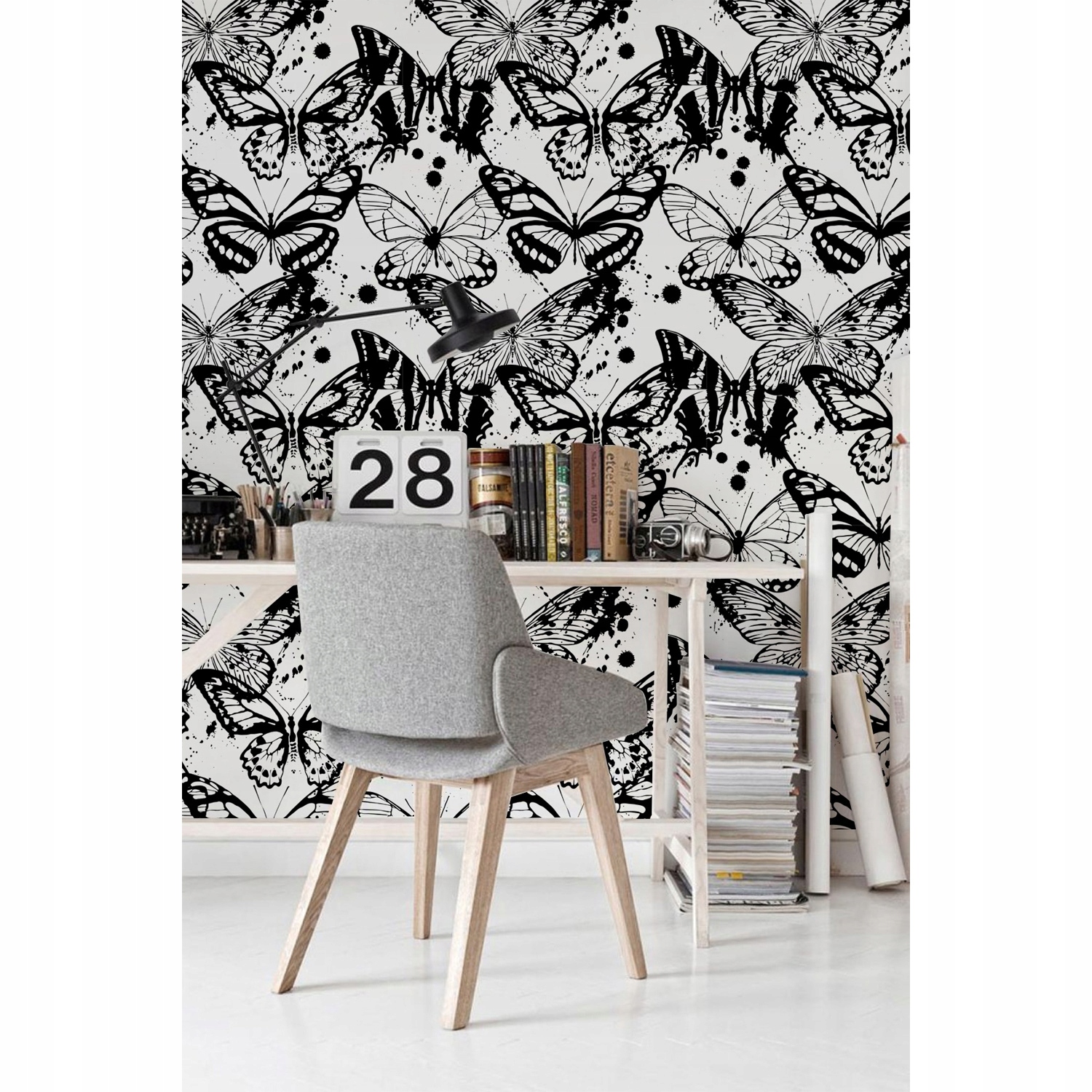 

Samoprzylepna fototapeta Akwarela motyle 360x250cm