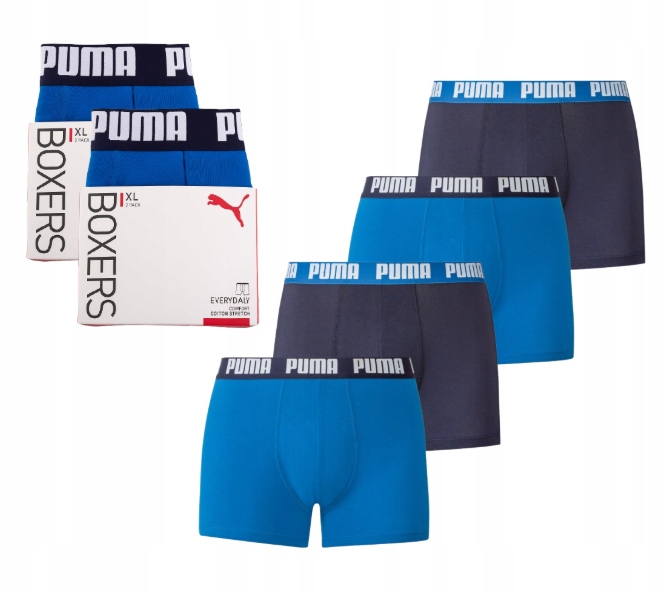 Pánské slipy Puma Basic Bavlna 4 Páek Ks XL