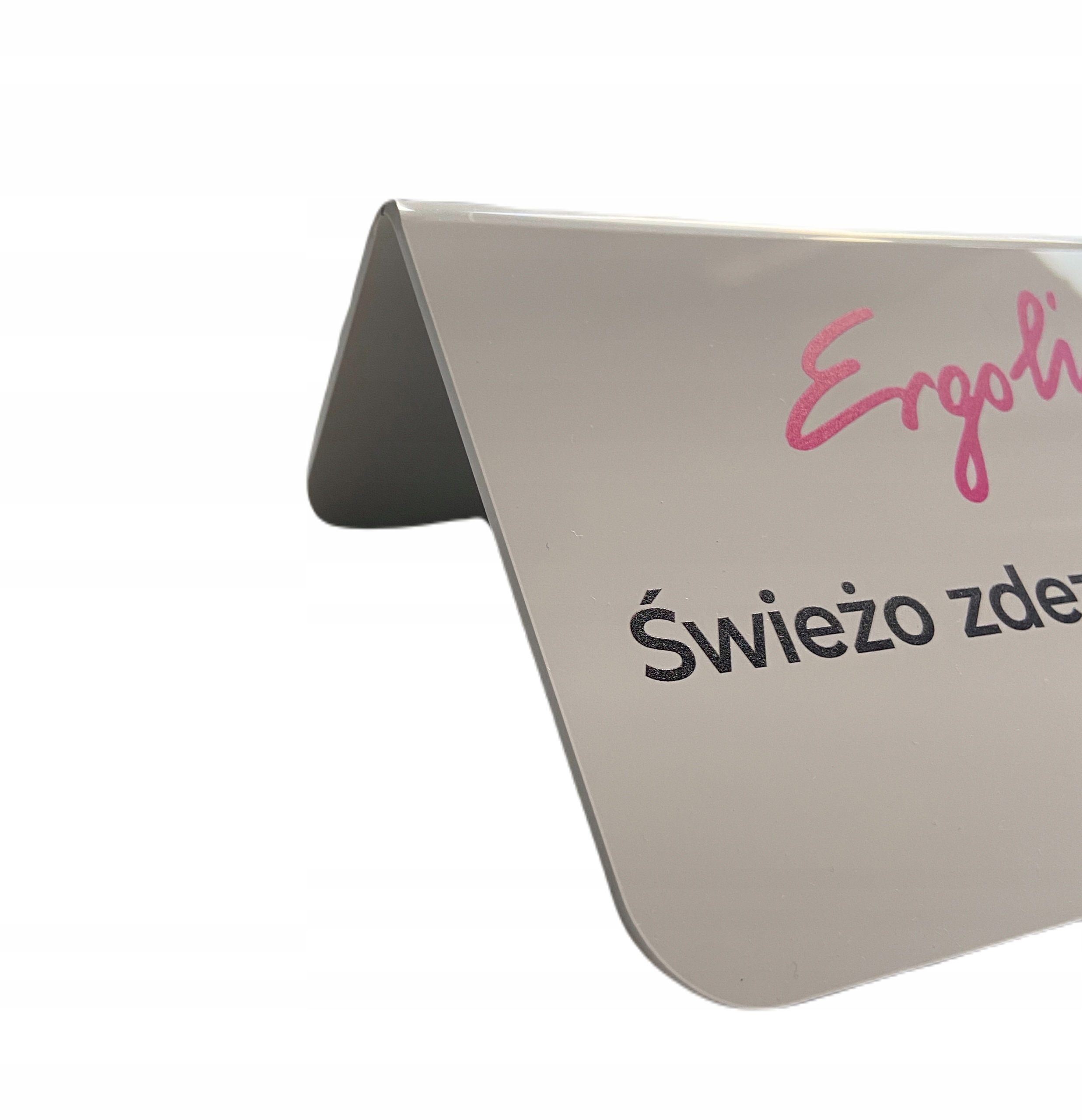 Tabliczka "ŚWIEŻO ZDEZYNFEKOWANE" Marka inna marka