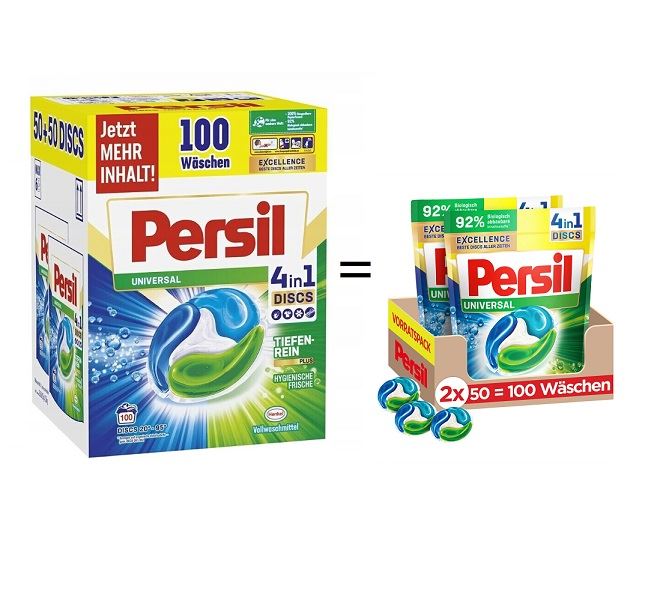 

Persil 4in1 Uniwersal Kapsułki do prania 100szt