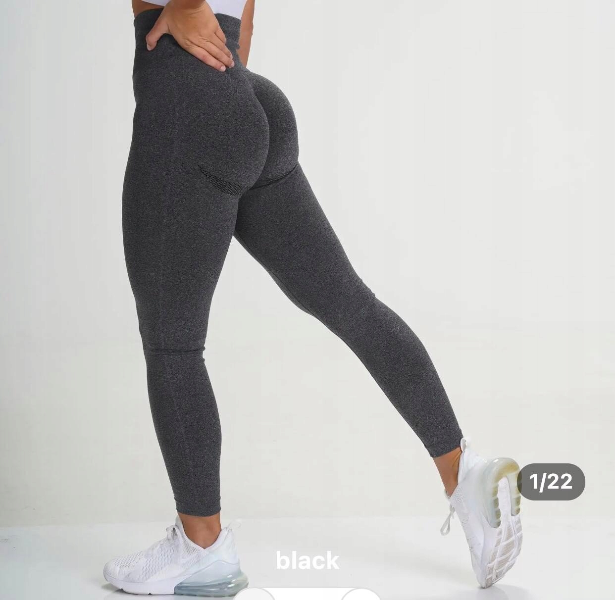 

Leginsy Sportowe Damskie Push Up Rozmiar L