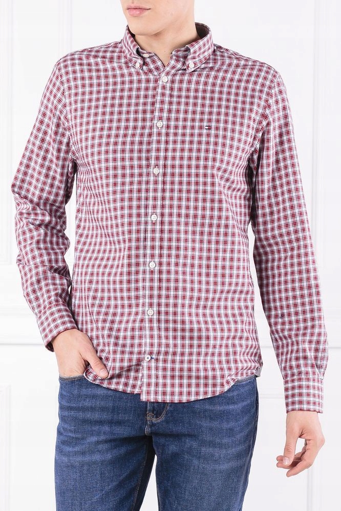 Tommy Hilfiger Kraciasta Koszula Regular (M)