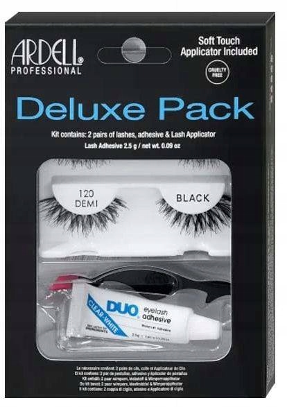 

Ardell Zestaw 120 Demi Black 2xRzesy Klej Aplikato