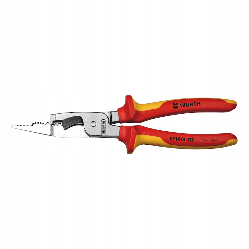 Univerzální kleště Vde 200 mm Wurth multifunkční elektrické 6v1