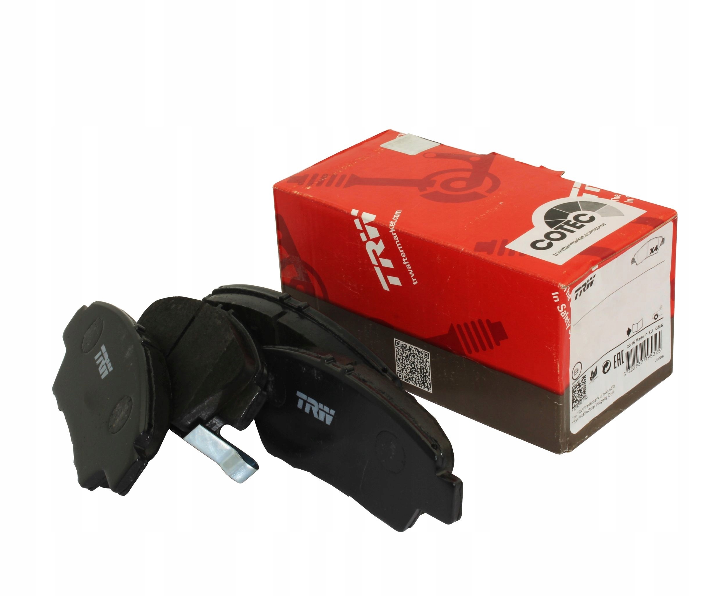 

Klocki hamulcowe przód Trw Peugeot 2008 266 mm