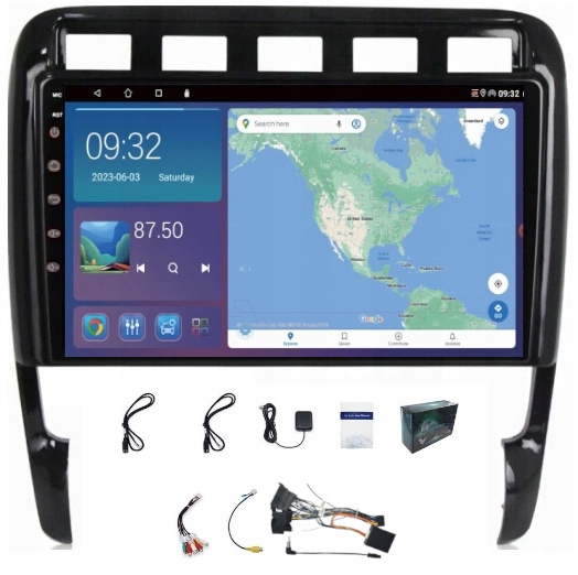 Gps Navigace Porsche Cayenne 2002-2012 Wifi Carplay Usb 4GB 64GB