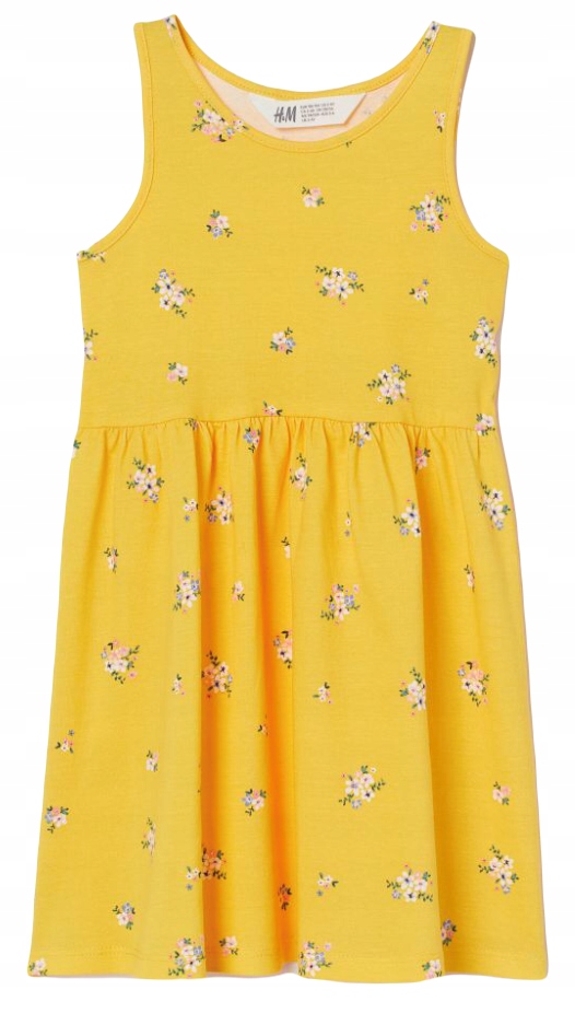 

Sukienka Dziewczęca H&m Kwiaty Nowa 122/128