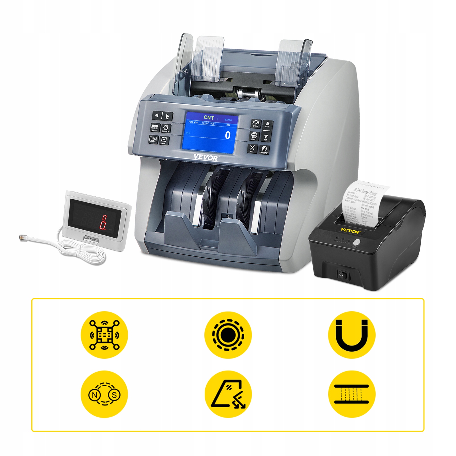 Liczarka Maszyna do liczenia pieniędzy 800bz/min Kod producenta DCJLSHCIS220VEC3M