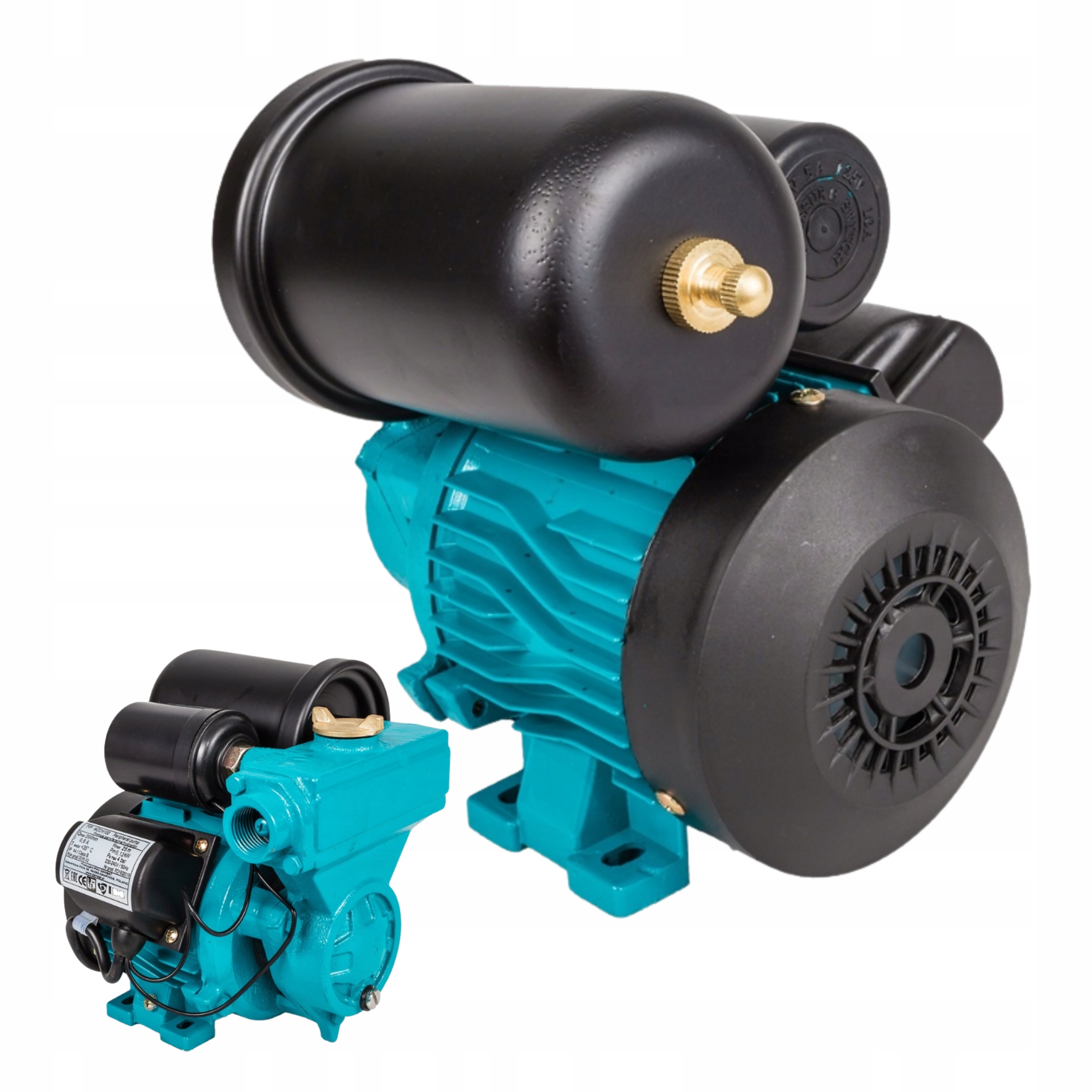 Pompa Z Wbudowanym Zbiornikiem 1L Mini Mały Hydrofor Wzch 100 Solidny Ibo