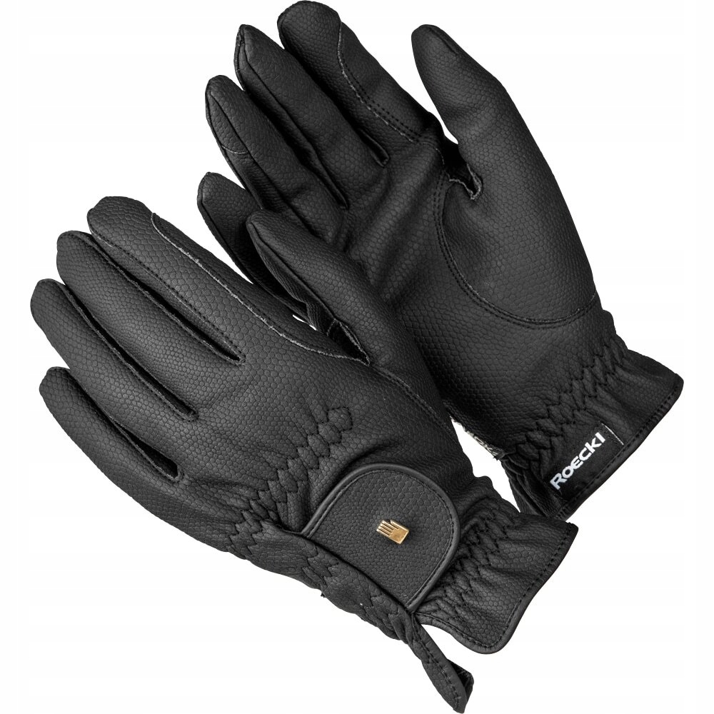 Roeckl zimní jezdecké rukavice Grip Winter černá 8