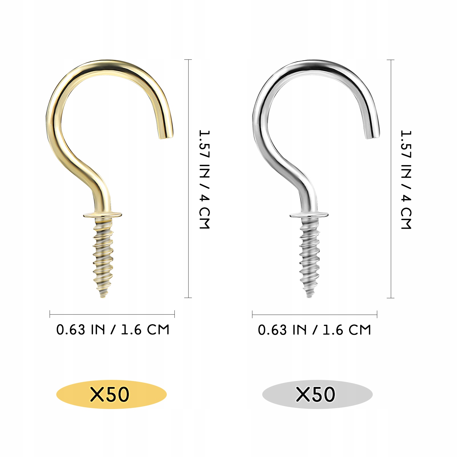 WIESZAK HOOK UP HEAVY DUTY 100 SZT Liczba elementów w zestawie 0 szt.