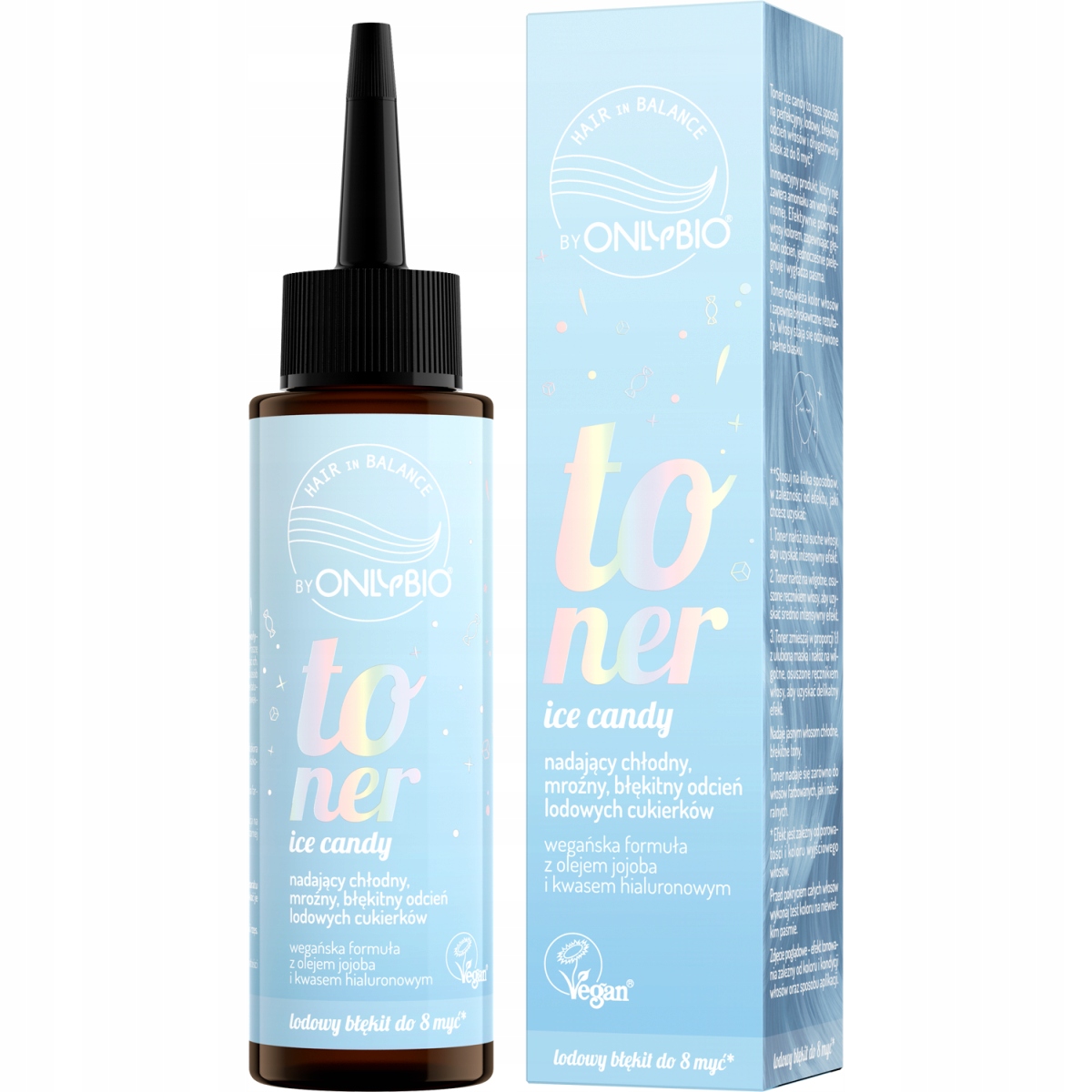 Onlybio Hair In Balance toner na vlasy Ice Candy 100 ml