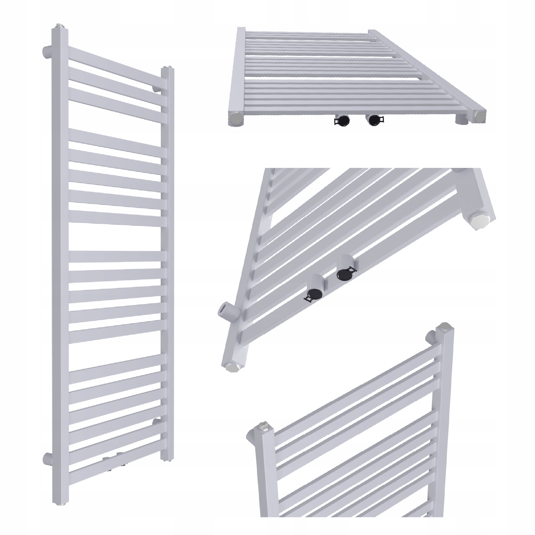 Koupelnový radiátor Royal-middle 500x530 Šedý