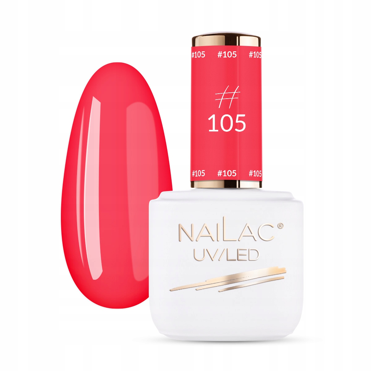 

#105 Lakier hybrydowy NaiLac 7ml