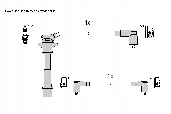 STARLINE PRZEWÓD ZAPLONOWY S ZK 9154