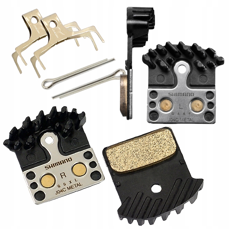 

Klocki hamulcowe okładziny Shimano J04C na 2 Koła