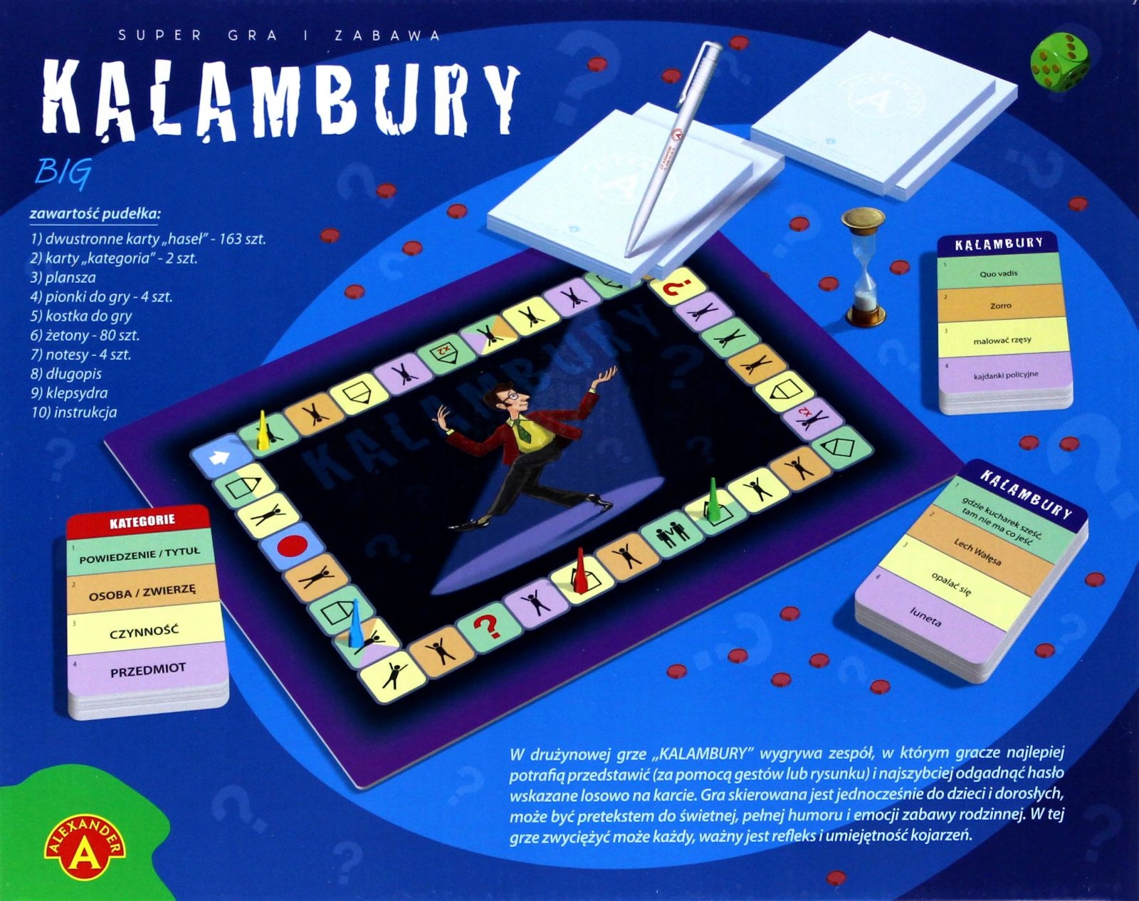 KALAMBURY - WIELKIE [GRA] Stan opakowania oryginalne