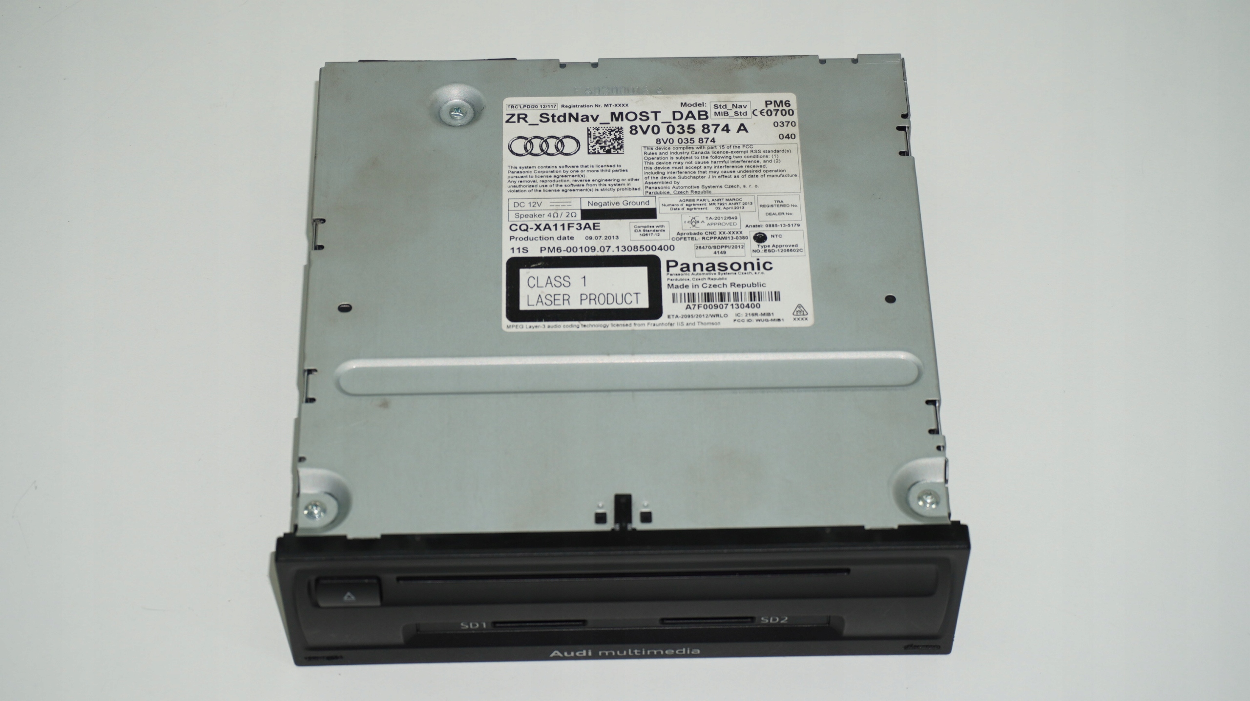 AUDI A3 8V player navigation devices MMI SPRAWNY LEGALNY!