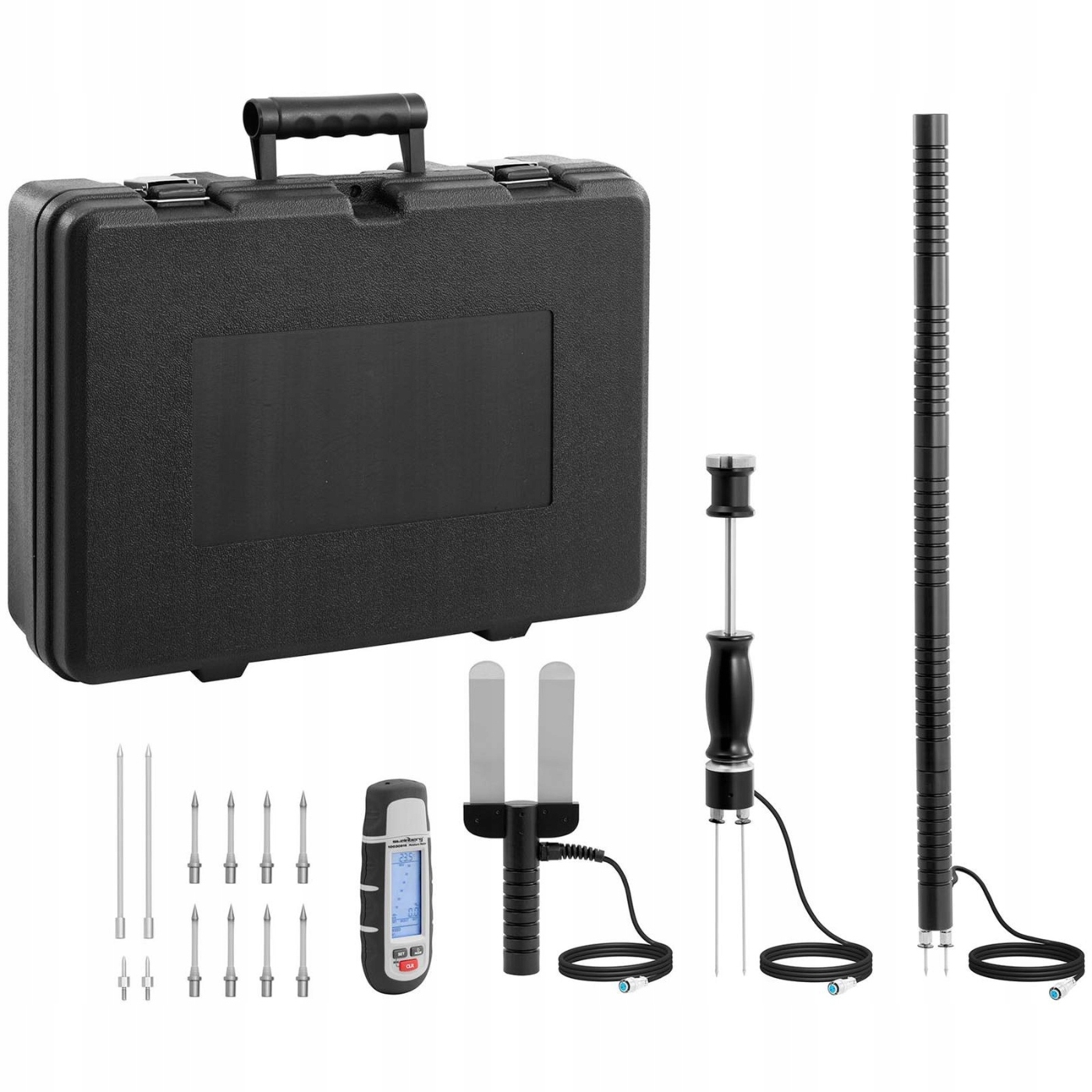 MIERNIK WILGOTNOŚCI BETONU MATERIAŁÓW DREWNA - LCD