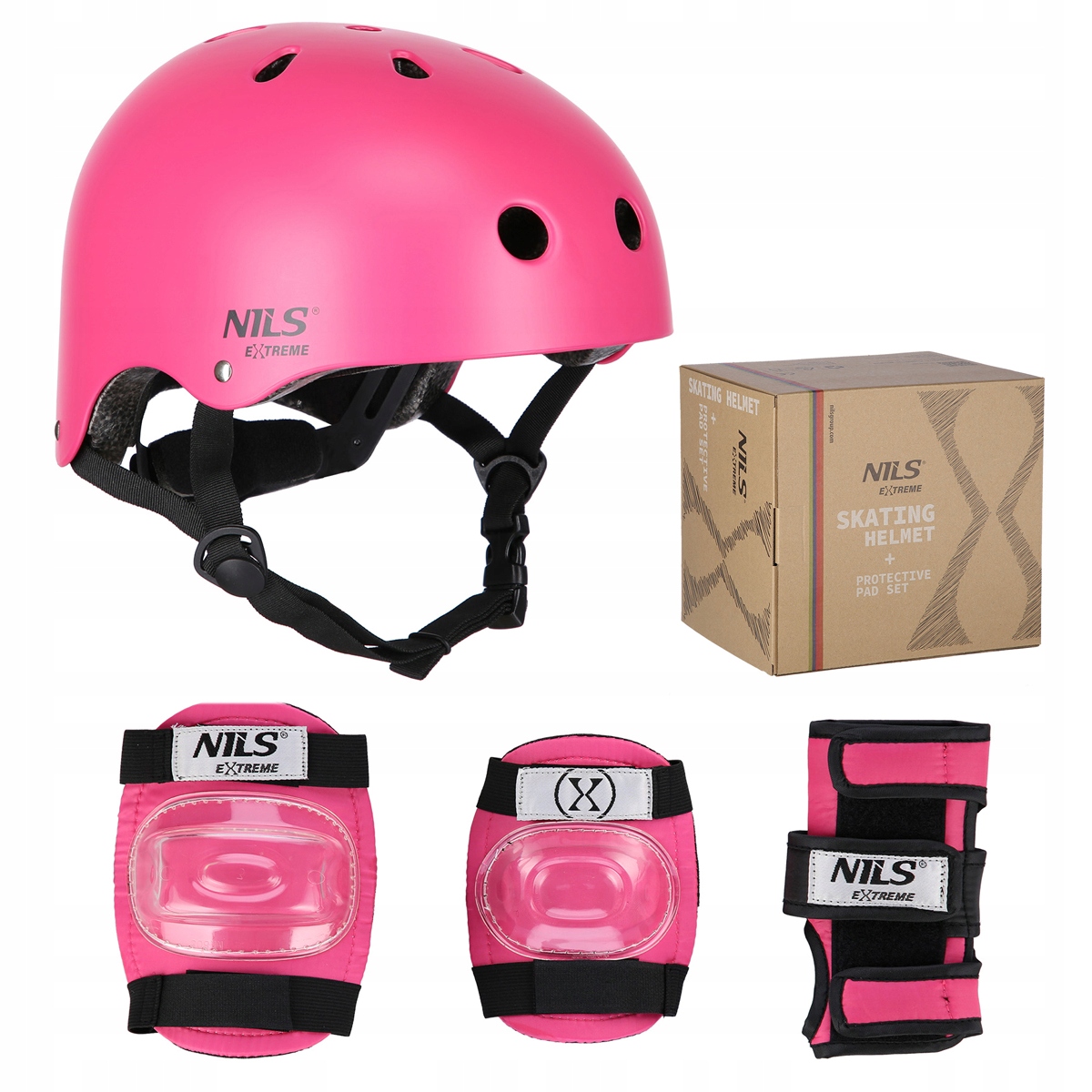 Sada Chráničů Helma Pro Děti Na Skateboard, Kolečkové Brusle, Koloběžku