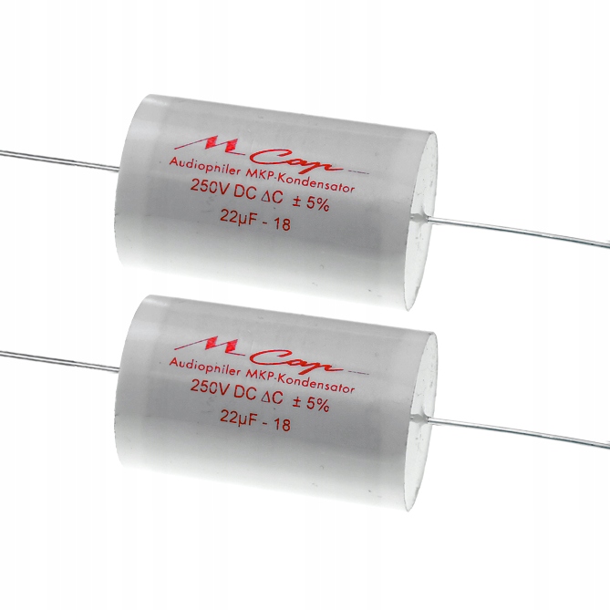 Fóliový kondenzátor Mcap Classic 22.0uF 22uF 250V Mundorf 2 ks para