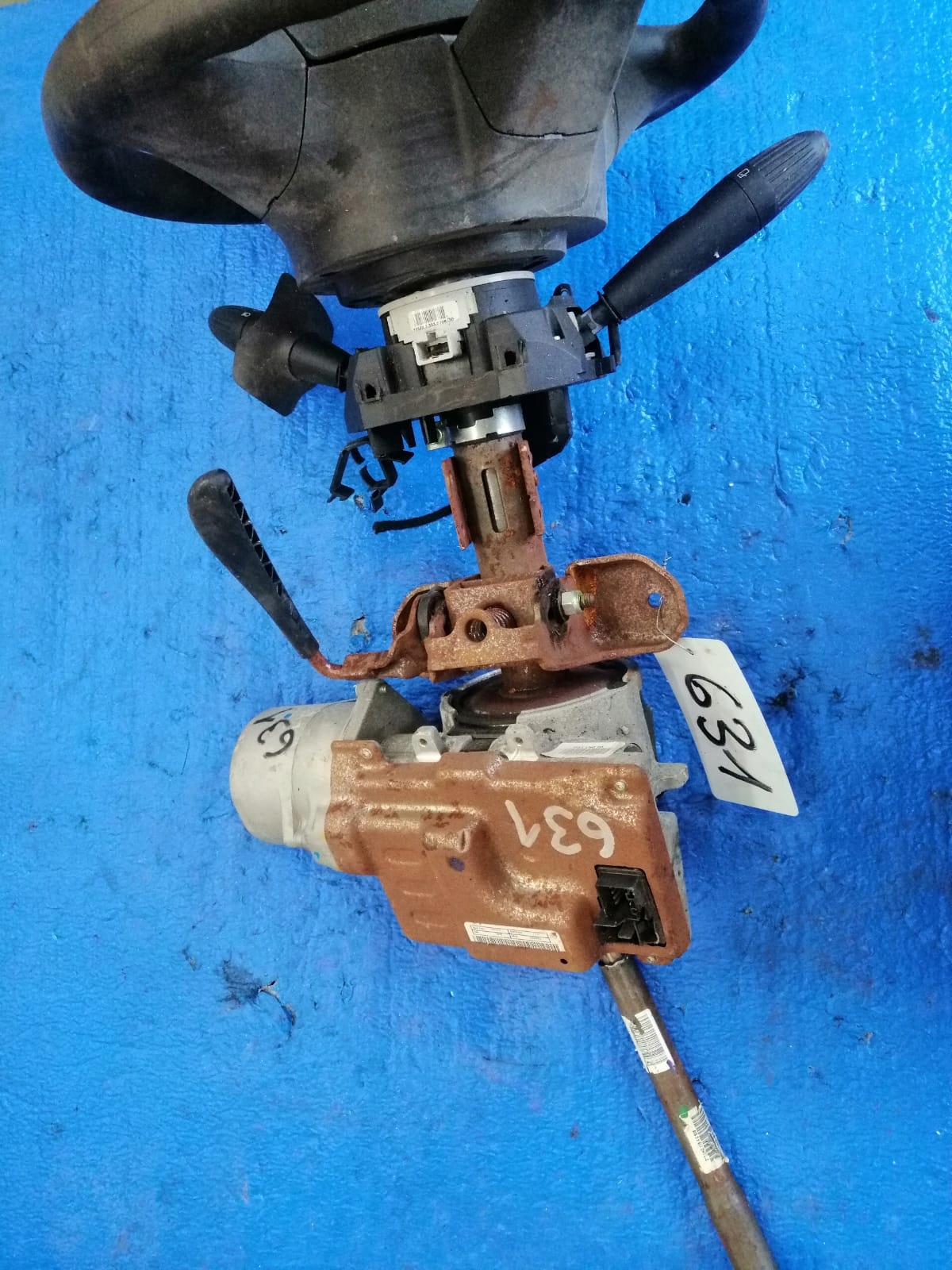 control electrics 28160372 09A FIAT 500