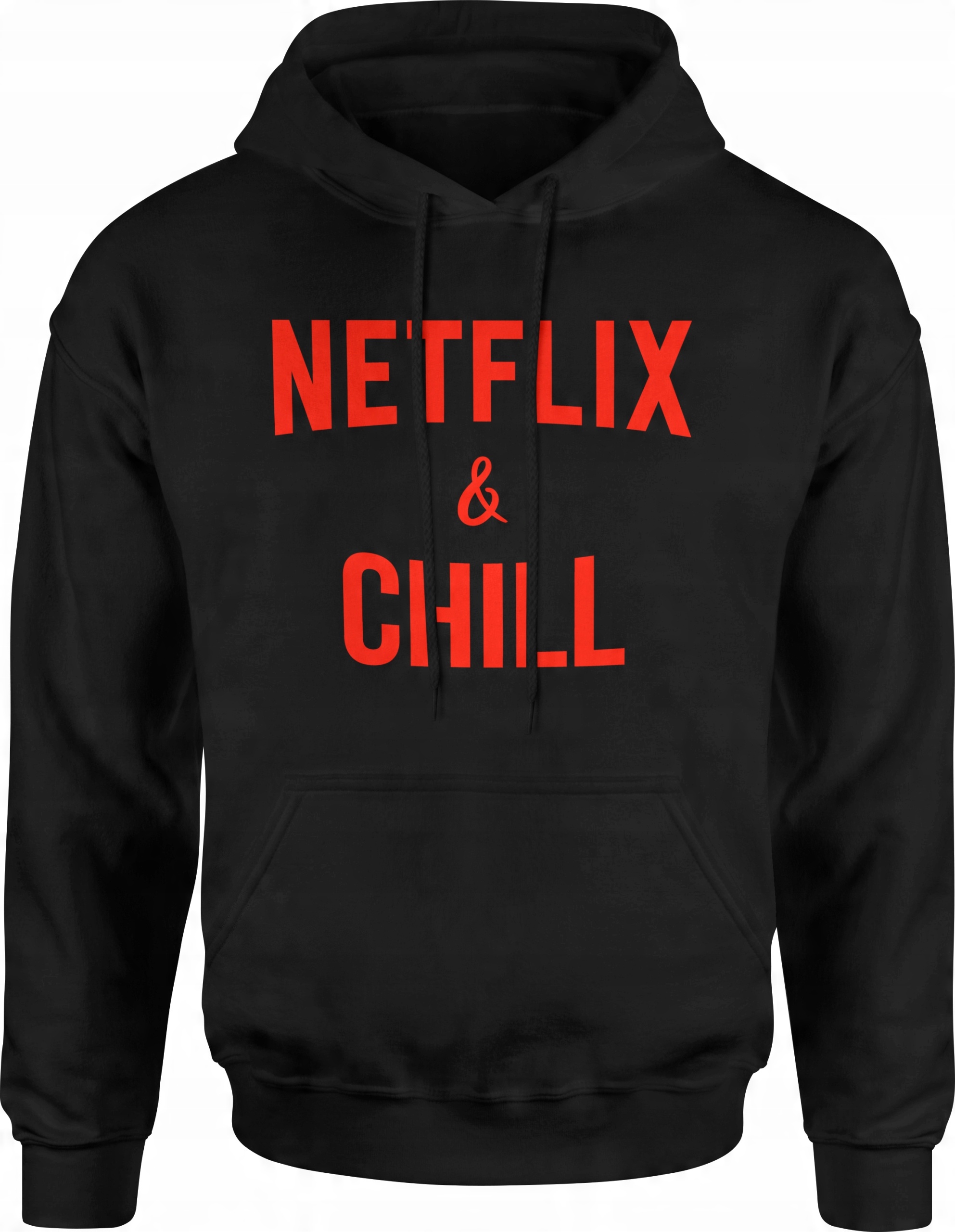 

Męska Bluza Z Kapturem Netflix And Chill Rozm. XXL