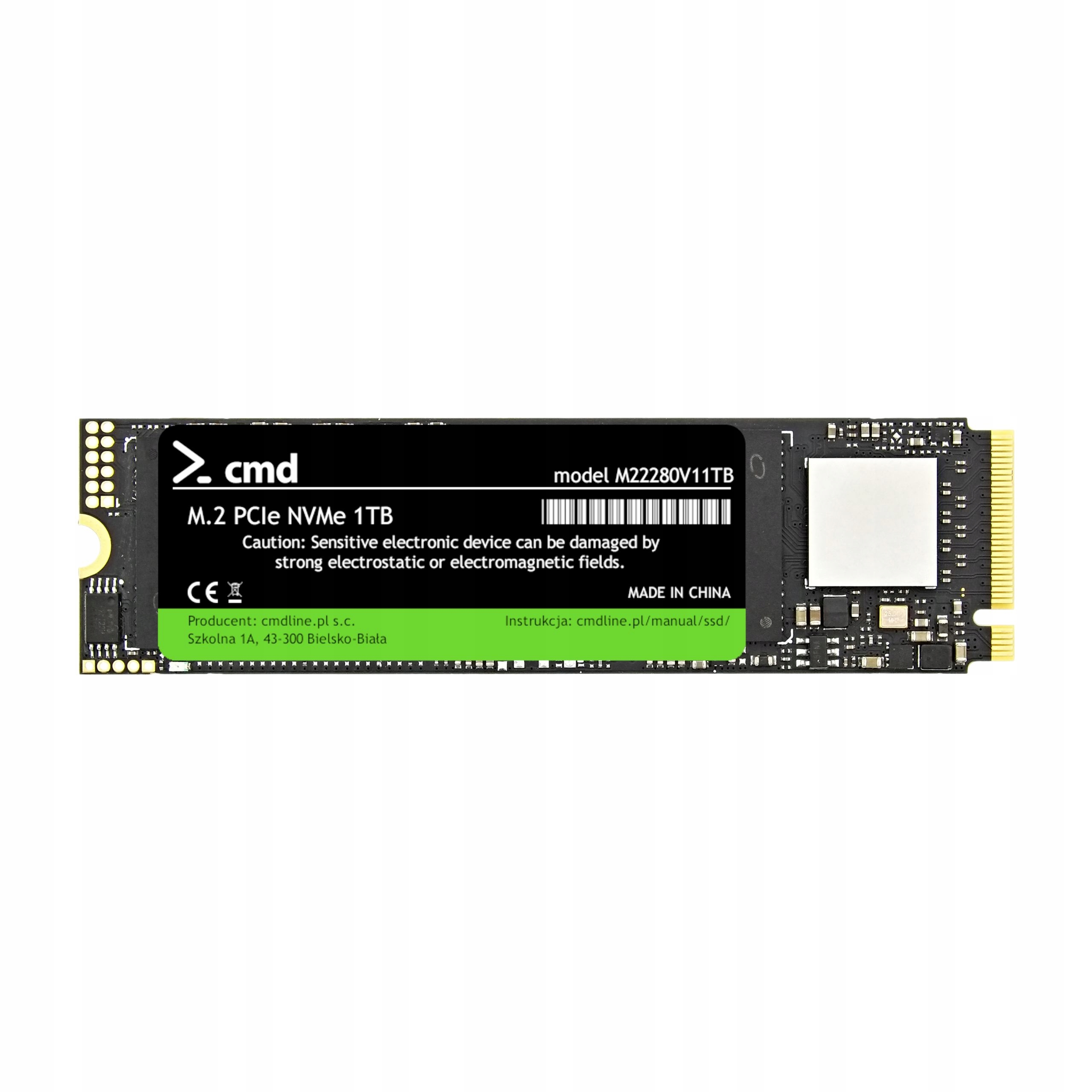 DYSK SSD 1TB DO DELL LATITUDE (5420 5424) Rugged Producent Cmd
