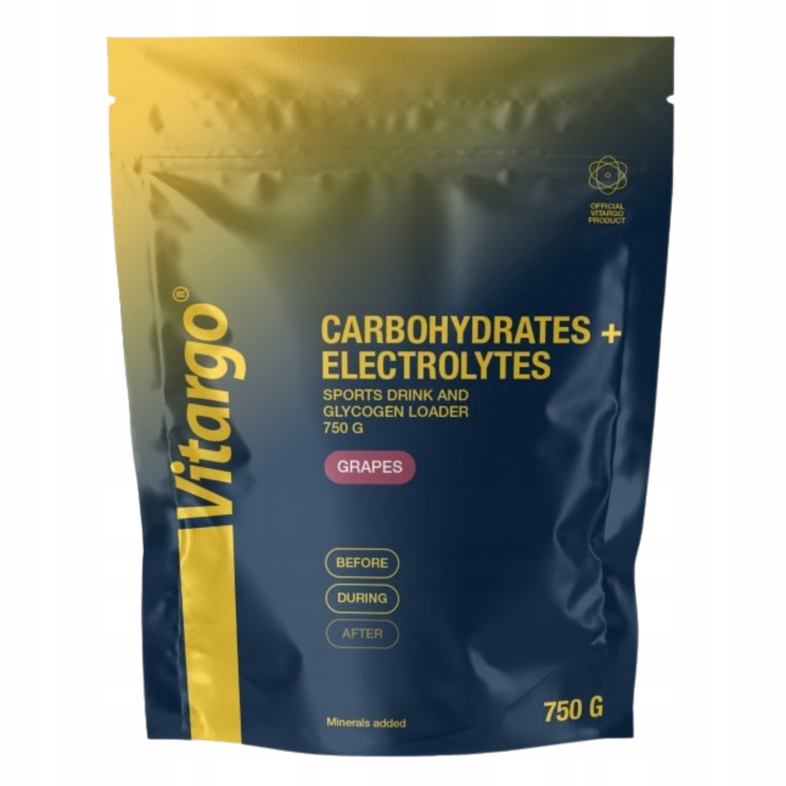 Sacharidy Elektrolyty Vitargo Carbohydrates Electrolyte 750 g Hroznové Víno