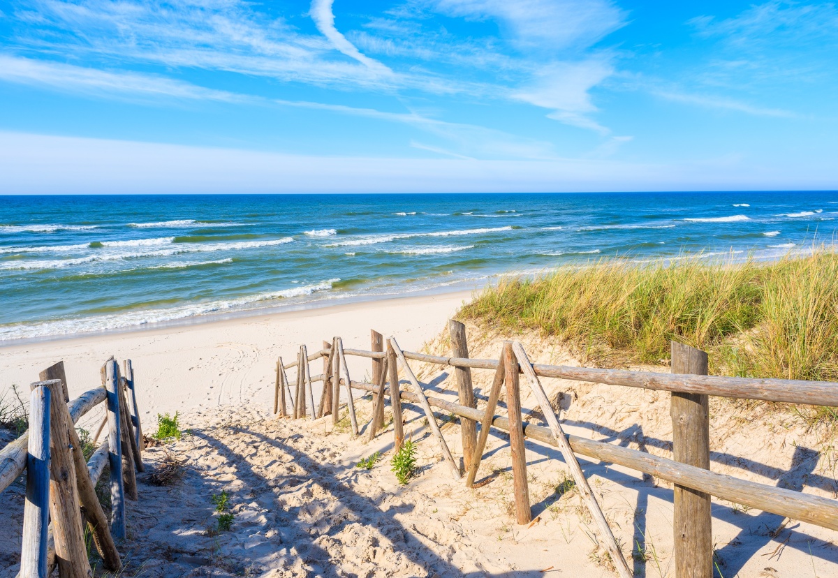 

Fototapeta Flizelinowa Piaszczysta plaża 152x104