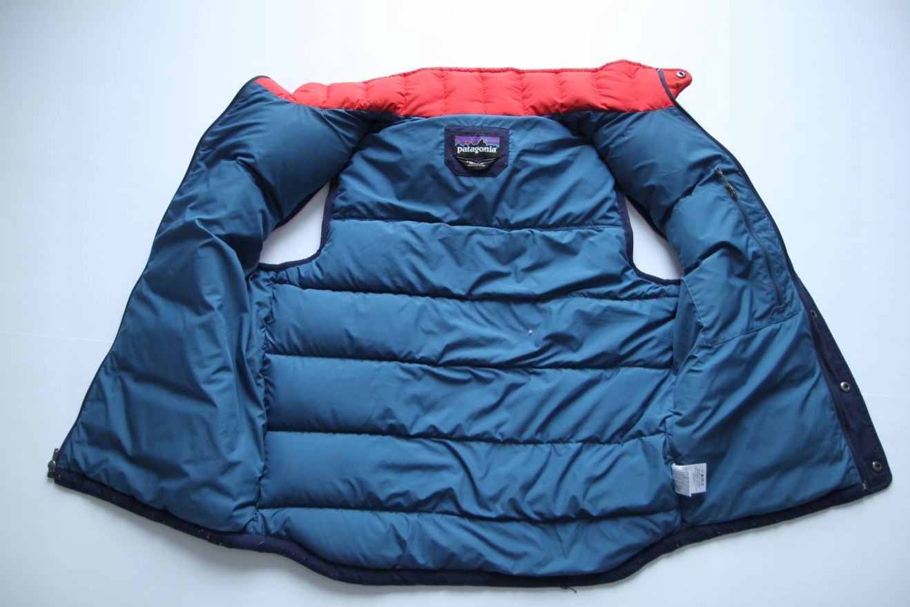 PATAGONIA__KAMIZELKA PUCHOWA BEZRĘKAWNIK MEN'S__S Kolor niebieski