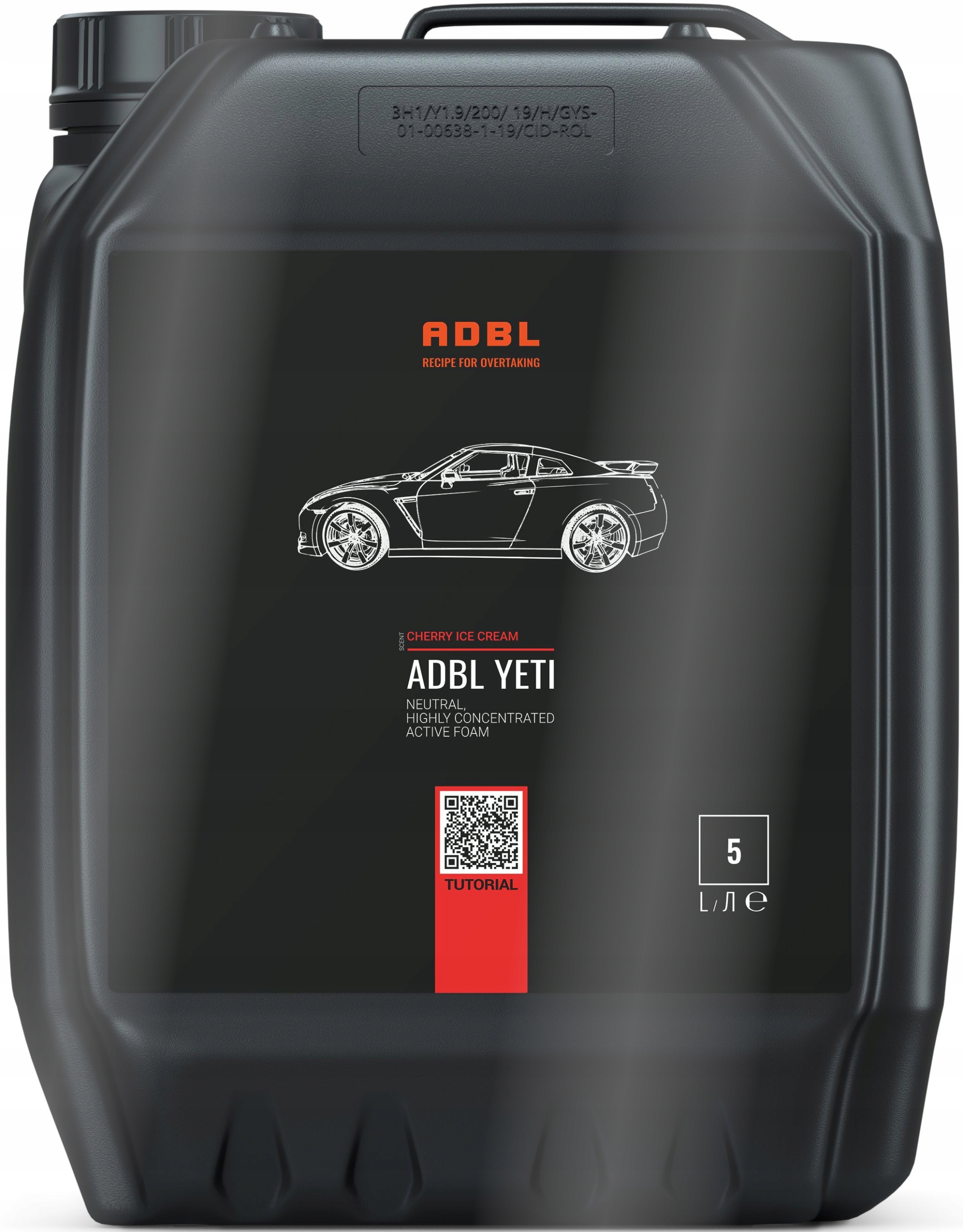 Adbl Yeti Cherry IceCream Aktywna Piana 5000 ml