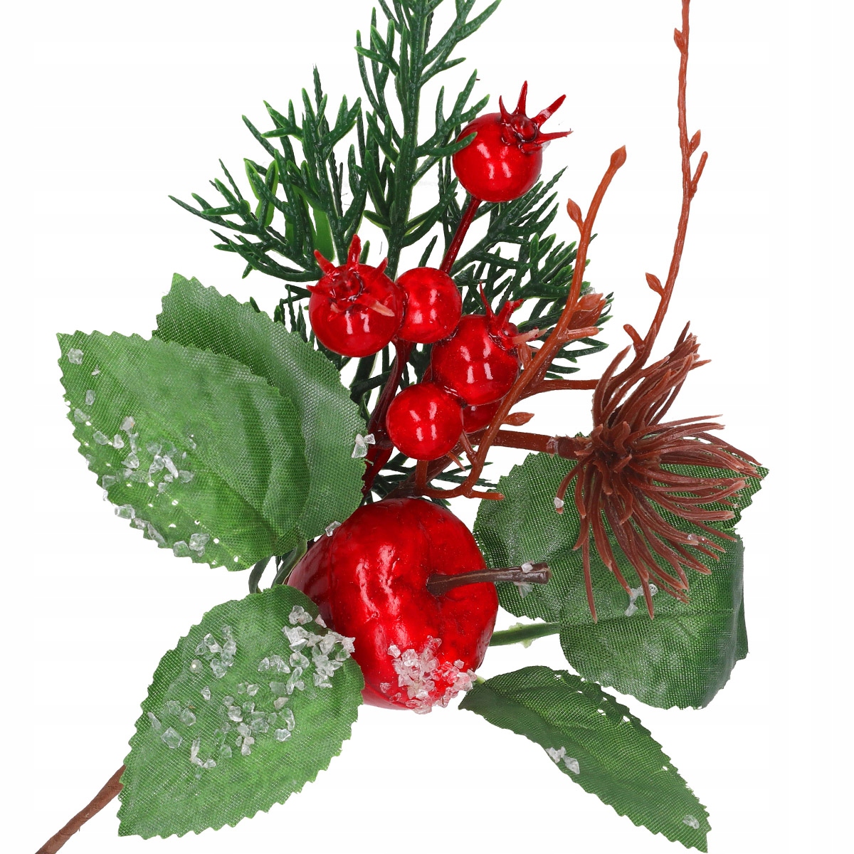 JARZĘBINA RÓŻA GŁÓG SZRON DRUCIK NA CHOINKĘ STROIK