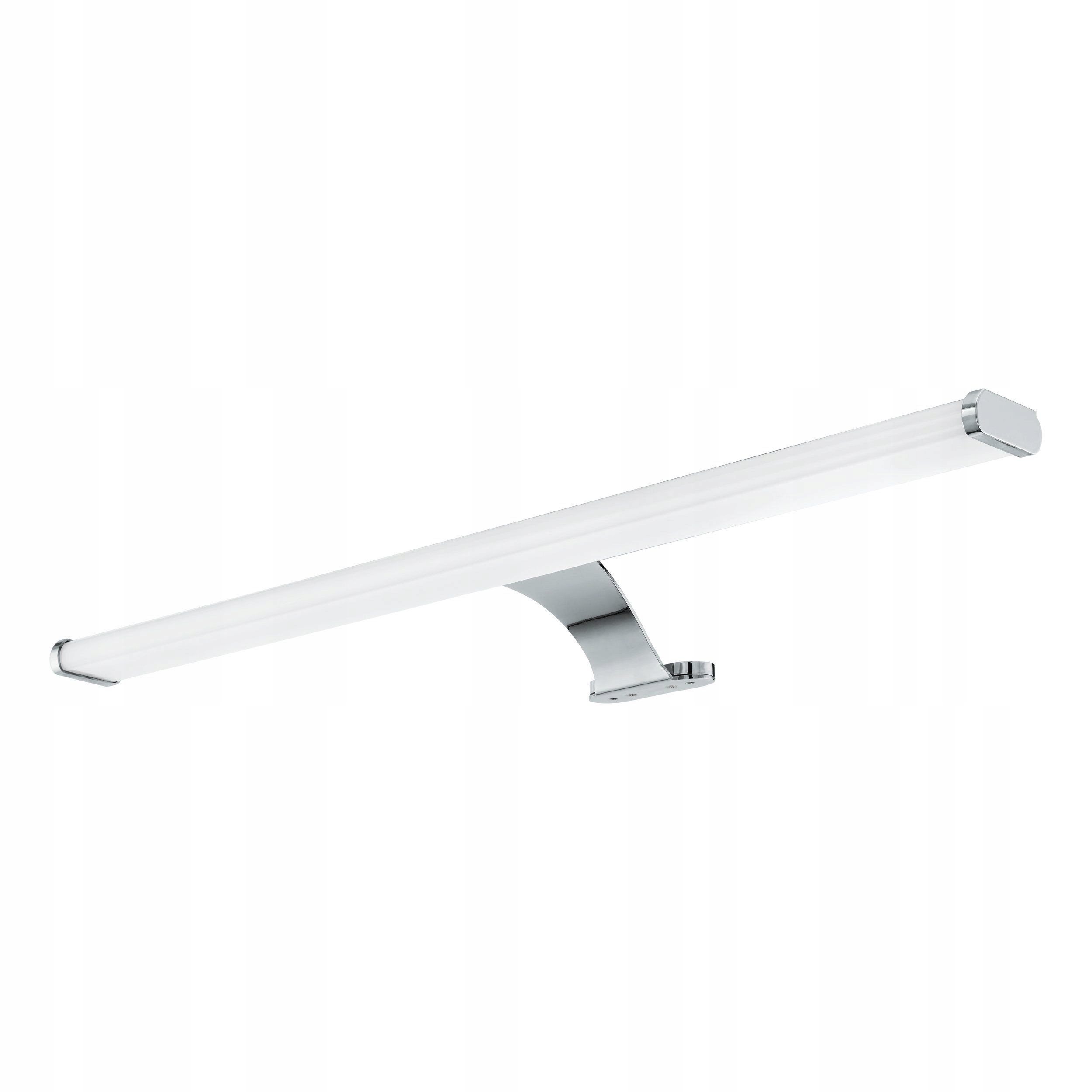 Nástenná nástenná lampa nad zrkadlo 60 cm do kúpeľne chróm IP44 3000K 1600lm