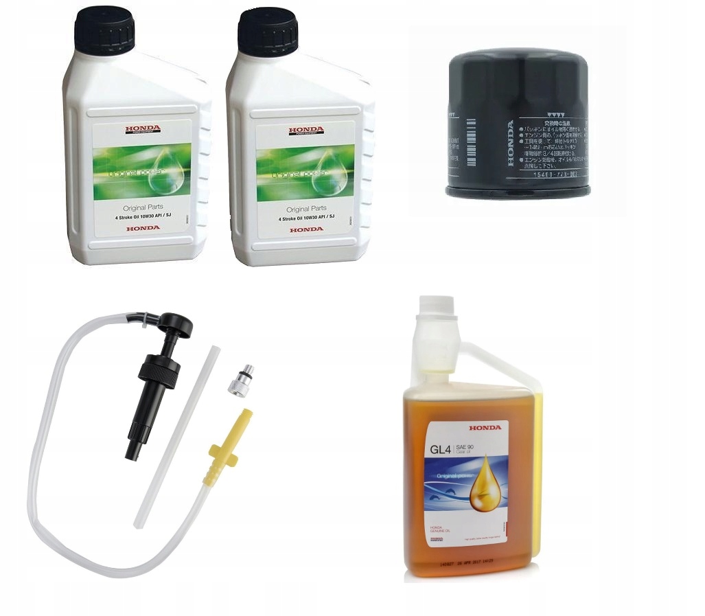 Zestaw serwisowy do silników Honda Bf 8, 10, 15, 20 filtr olej Oryginał