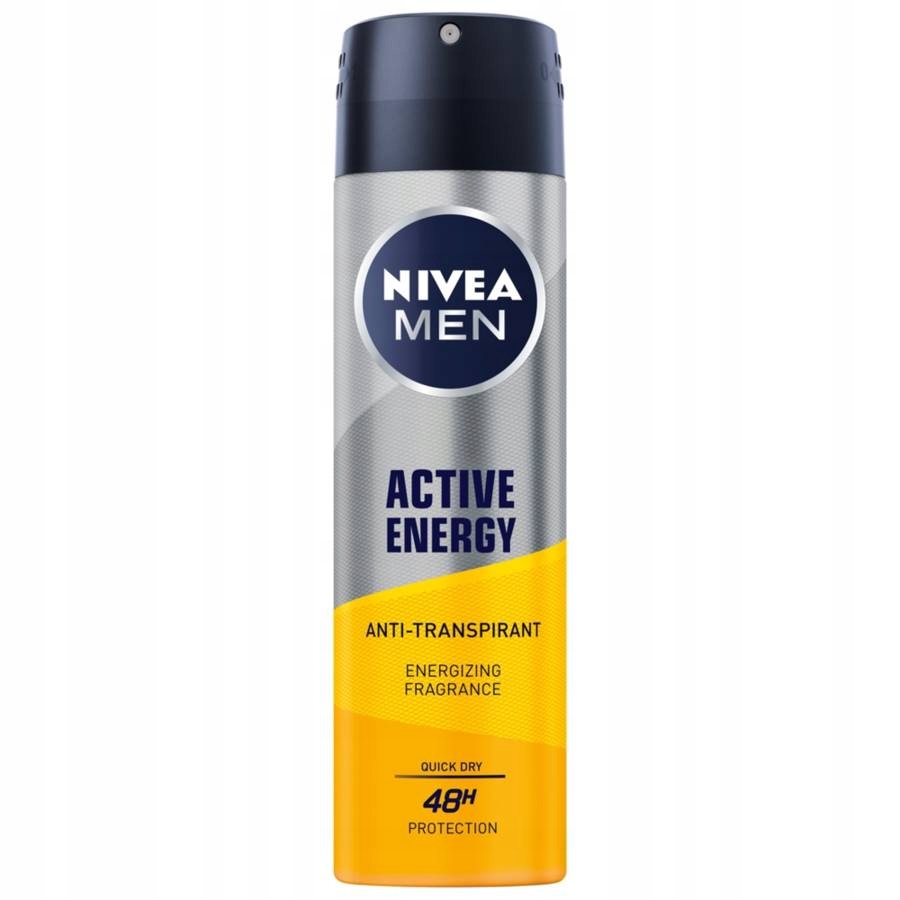 

Nivea Men Deo Spary 150ML Active Energy