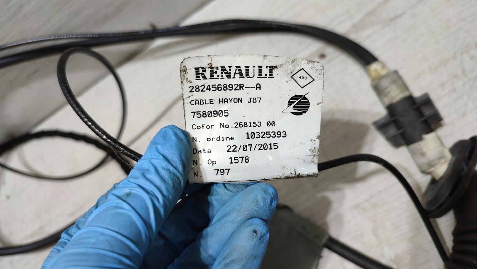 bundle wiring 1.5 DCI Renault Captur